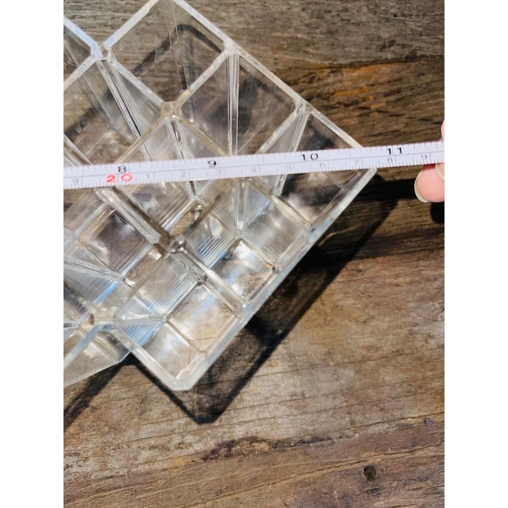 Alegory Home Acrylic Lipstick Tower 28-Slot Clear Organizer